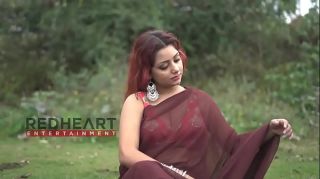 Lezdom Red Hair Bong Girl in Saree Double Penetration