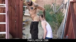 Whatsapp FamilyDick - Trailer Park Stepdaddy Fucks His Boy After Catching Him Smoking Family Roleplay