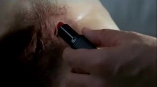Desperate Amira Casar Red Lipstick in Hairy Ass From Anatomy of Hell Phun