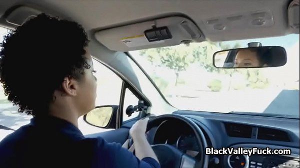 Livecam Black cutie rimmed after failed driving test Bigbooty - 1