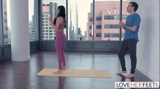 Girls Getting Fucked LoveHerFeet - Beautiful Big Tits Anissa Kate Fucks Her Hung Yoga Instructor Masturbate