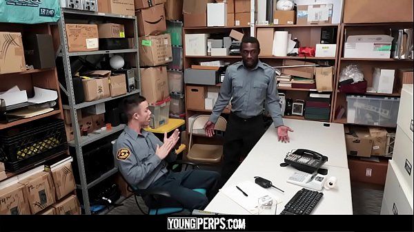 YoungPerps - Security Guard Fucks Another Guard In The Ass In Order To Keep Him Quiet - 2