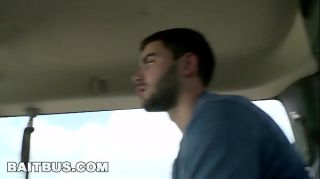 Gay College BAIT BUS - Chris Alexander Bottoms For First Time With Straight Bait Josh Longxxx Whooty