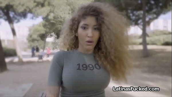 Curly Latina needs cock after vibrating panties - 2