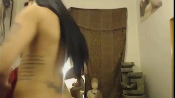 Weird Tattoo Ebony c. On Dildo XXHotCam.com Gay Boys - 1