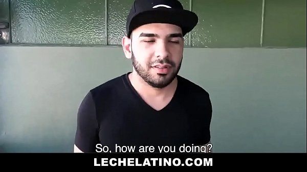Bearded Latino College Boy Joins In Gay Threesome For Money - 1