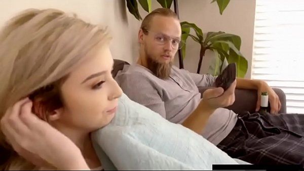 LEXI LORE SUCKS STEP BROTHER COCK WHILE FATHER IS A s. - 1