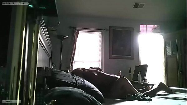 My Wife Patrice at it again with a 3rd guy while I am away, caught on spy cam. - 2