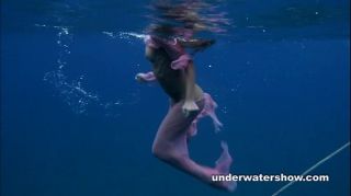 Body Nastya and Masha are swimming nude in the sea Beurette