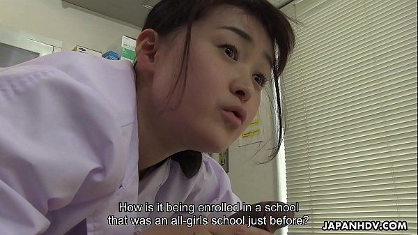 Japanese nurse, Sayaka Aishiro sucks dick while at work, uncensored - 2