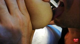 LupoPorno Milking tits and licking my wife's pussy Gay Solo