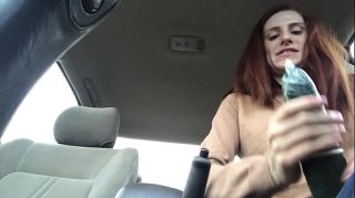 Super Squirting On A CuCUMber In A Parking Lot YouFuckTube