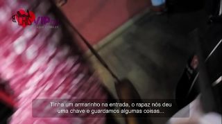 Police Cristina Almeida, grávida com desconhecidos no cinema, marido corno filma enquanto é xingado por ela SpicyTranny
