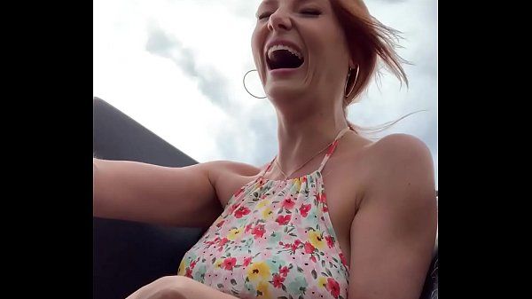 Sexy Redhead Lacy Lennon Picked Up and Fucked on Public Instagram POV Story - 1