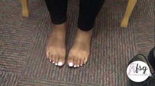 ImagEarn Ebony Candid College Ethiopian Feet Soles and Toes Funny - 1