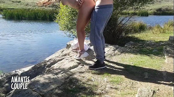 Legs Fucking an innocent teenager in the forest next to the river Celebrity Porn - 1