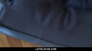 Banheiro LatinLeche - Cute Latino Hipster Gets A Sticky Cum Facial Oral Sex - 1