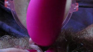 Masseuse Super Bush Big clit pussy close up POV orgasm with mirror . huge clitoris masturbation with lush Lesbians