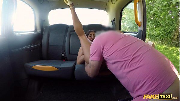 Fake Taxi Sexy Brunette Princess Jas and her big tits fucked under the sun - 1
