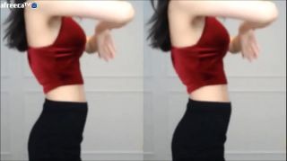 Sissy Gái Hàn Quốc nhảy mặc áo dây váy ngắn Ass Fucking