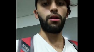 Jizz Jerking Off My Big Uncut Cock At The Mall's Public Bathroom - Camilo Brown Lick