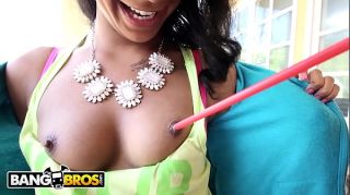 Top BANGBROS - Petite Ebony Babe Harley Dean Wrecked By Rico Strong Best Blowjobs