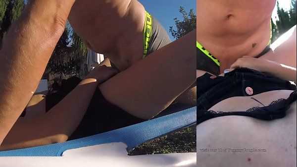 CamDalVivo hot outdoor fuck and a cumshot on tits - YummyCouple Calle