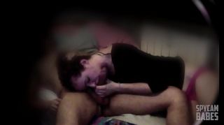 Pussylicking SPYCAM - Blowjob of this innocent teen, fucking beautiful petite, barely legal Sexcam - 1
