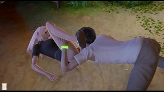 Female Orgasm Playing my schoolgirl in the park the new hentai game reporting AdultGames