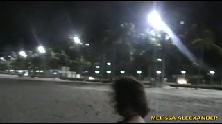 Bigboobs Aproveitando a praia na madrugada peladinha - Melissa Alecxander TastyBlacks
