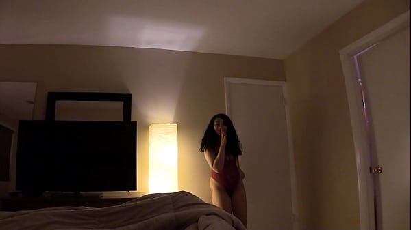 Latina 18 Year Old StepDaughter Helps Me Relax COMPLETE SERIES Parts 1-4. - 1