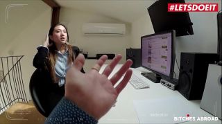 Amigos LETSDOEIT - Asian Teen Tourist Has POV Sex Abroad With Local Guy - May Thai & Charlie Dean Dyke
