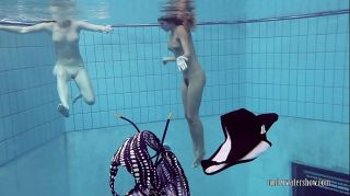 Best Blowjobs Katrin Privsem and Lucy Gurchenko underwater babes Loira