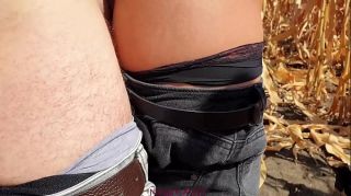 Hardcore Sex My step-brother cumming in my panties while I work on corn field 60 FPS Speculum