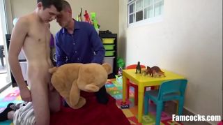 India step Dad Gets Son A Teddy Bear As Fuck Toy duckmovies
