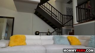 Actress Step mom rips her yoga pants to fuck stepson...