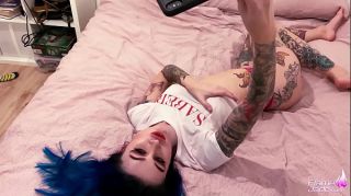 Show Step-Brother Facefuck Big Dick Horny Tattoed Sister and Cum on Face POV Usa