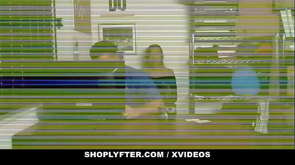 Hardcore Gay Adriana Maya loves the way she gets fucked over the table by the pervy security officer Kathia Nobili