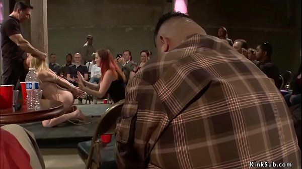 Busty Dee Williams anal fucked in public - 2