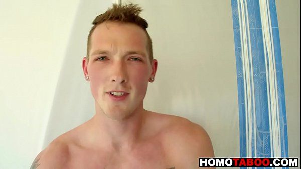Gay brothers masturbating and fucking for the first time - 1