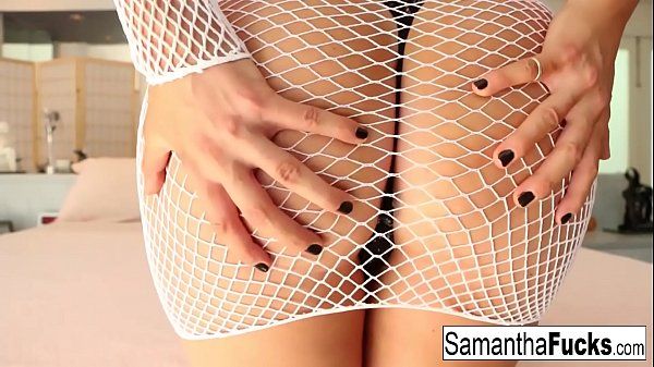 Huge Tittied Blonde Samantha Saint has some fun anal! - 2