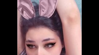 Eating Pussy Gorgeous teen sucks dick while flirting with dudes on snap POV VEporn