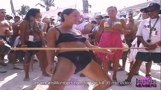 Boy Girl Sexy Florida Bartenders Party & Flash In Skimpy Bikinis xBubies