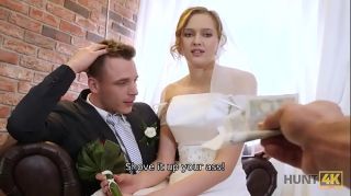 Indoor HUNT4K. Rich man pays well to fuck hot young babe on her wedding day Hard Fuck