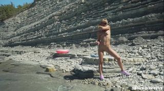 Gaygroupsex FREE VIDEO - Awesome kinky nudist girl in the public beach - Sasha Bikeyeva 1080p