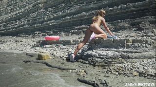 Muslim FREE VIDEO - Awesome kinky nudist girl in the public beach - Sasha Bikeyeva Slut