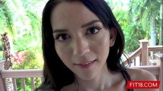 Sexteen FIT18 - Riley Jean - Half Japanese Teen Is Checked For COVID Before Casting College