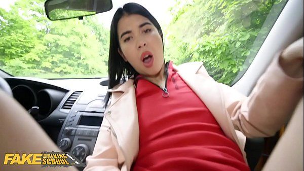 Gay Fake Driving School Lady Dee sucks instructor’s disinfected burning cock Amazing