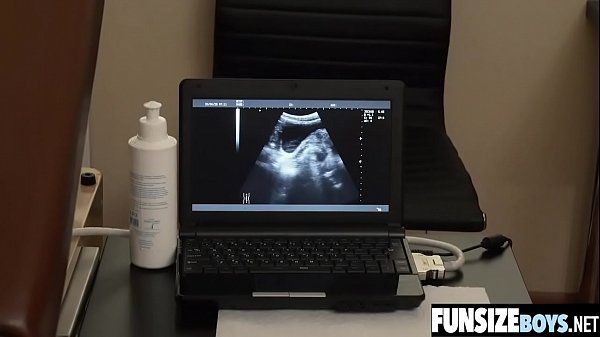 Small teen boy fucked raw by huge cock daddy during ultrasound-FUNSIZEBOYS.NET - 2