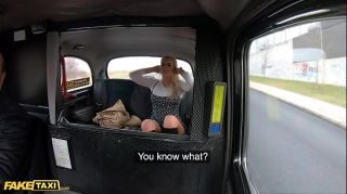 Dominicana Fake Taxi Blonde Brit Gina Varney Fucked by Euro Cabbie Pendeja